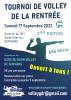 Tournoi de la rentrée des GDR Volley